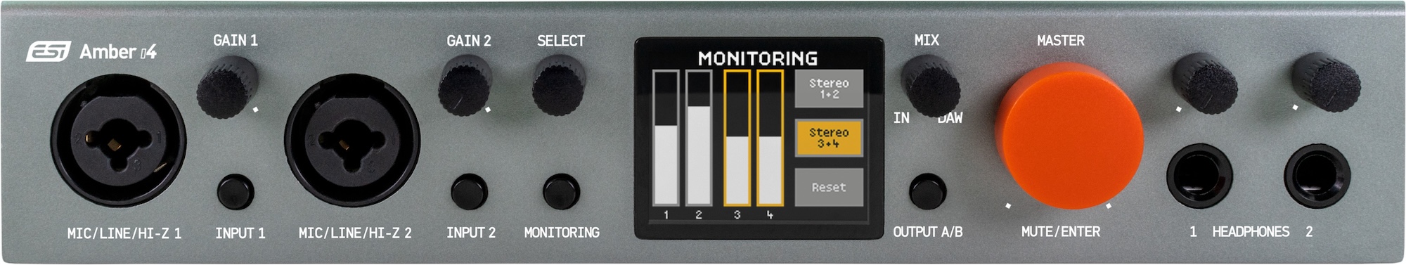 ESI Amber i4 USB-C Recording Interface