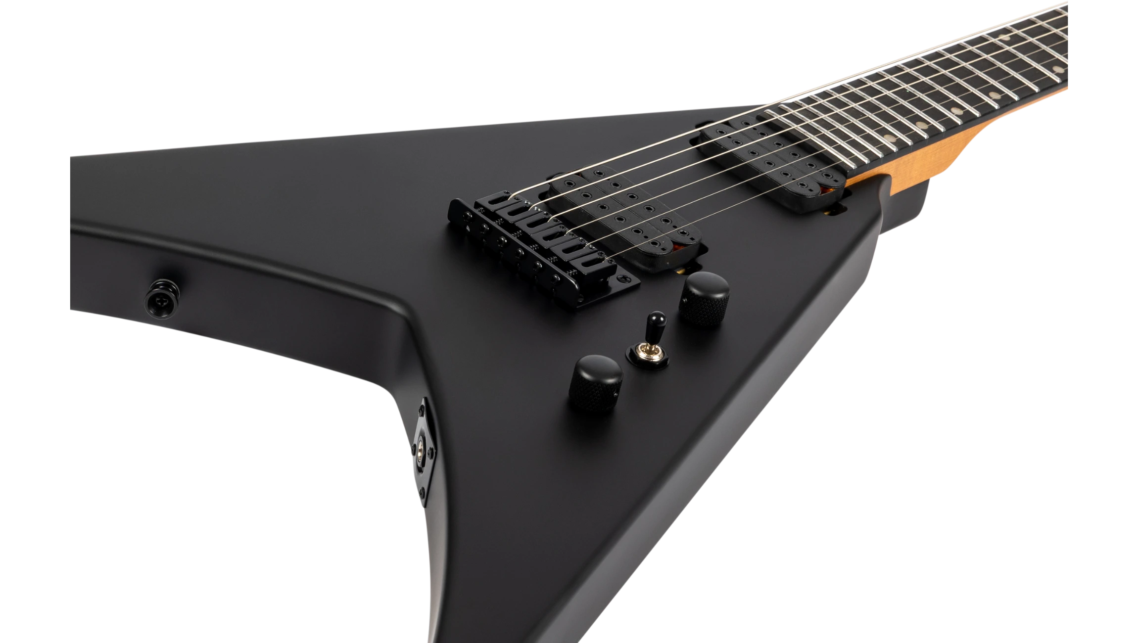SPIRA Guitars V-400 MBK E-Gitarre