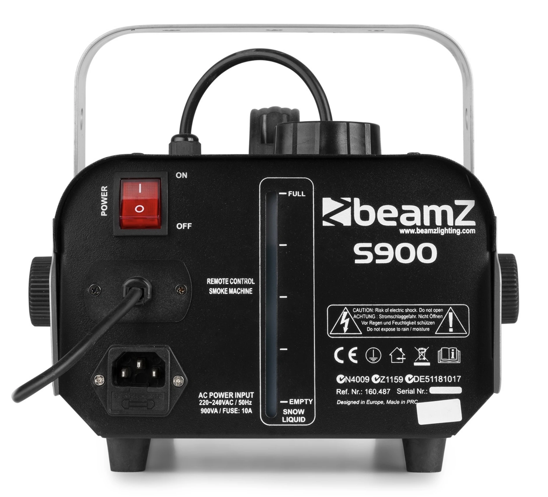 BEAMZ S900 Nebelmaschine