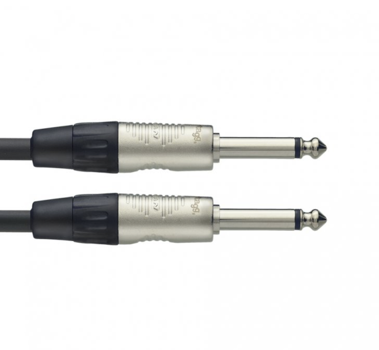 STAGG Instrumentenkabel Klinke/Klinke  6 m