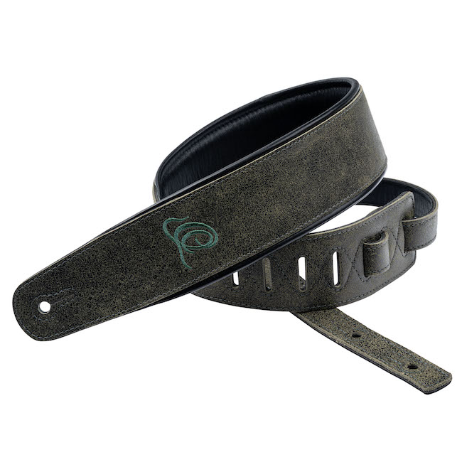 ORTEGA Echtleder Gurt - Olive Tree OSAR-4