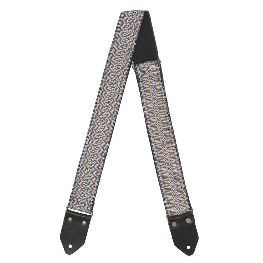 PANLIPI KAL31 Kalinga 5x140cm Guitar Strap Yellow, Gray