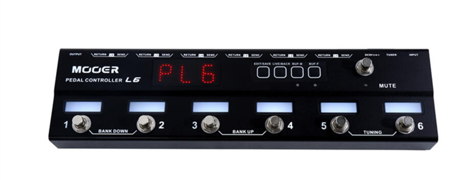 MOOER Pedal Controller Loop 6 with Tuning Function