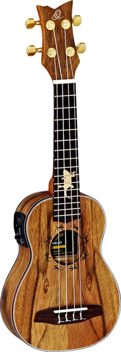 LIZARD-CC-GB Ortega LIZARD-CC-GB Ukulele front
