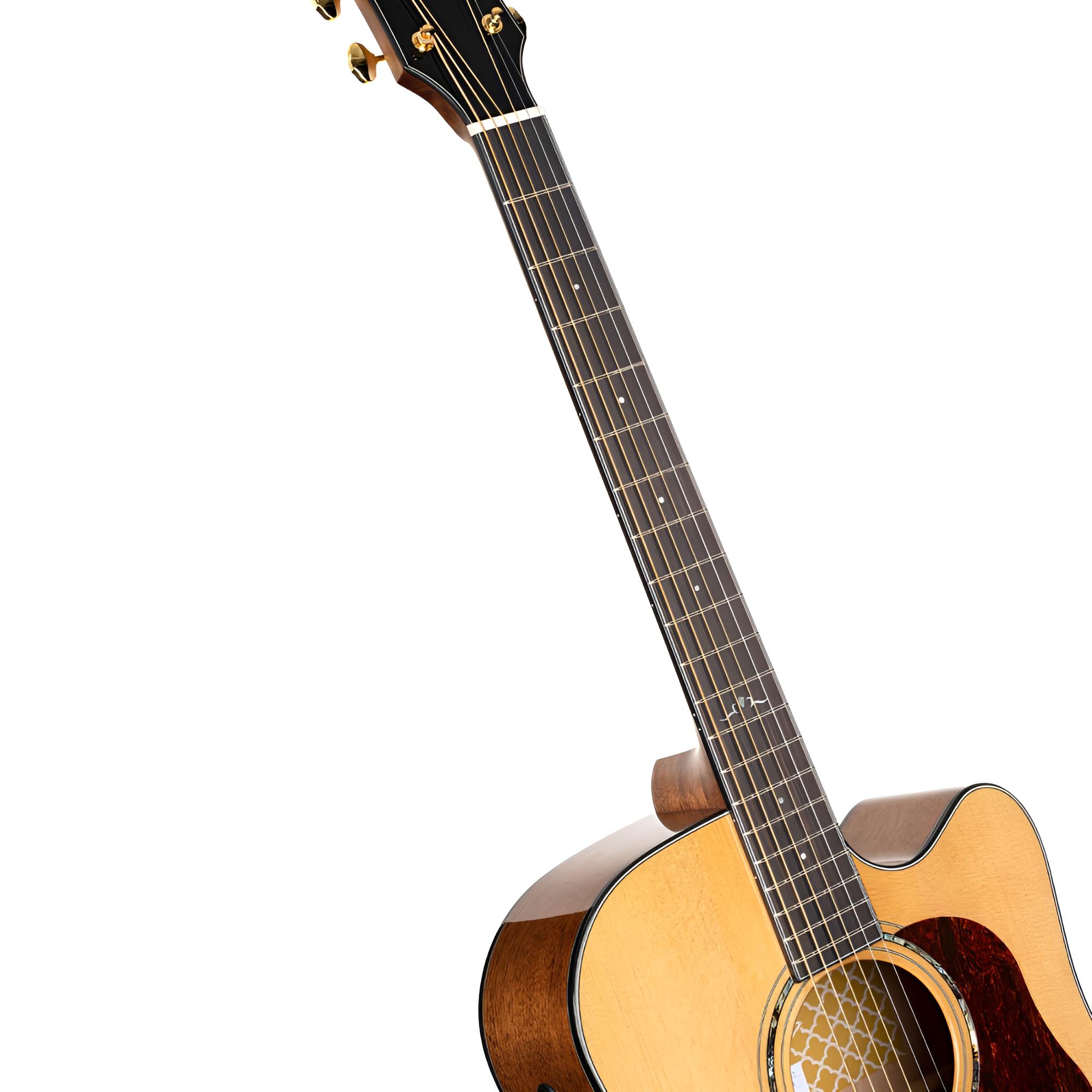 CORT GOLD-DC6 Natural Gloss Westerngitarre mit Pickup inkl. Softcase