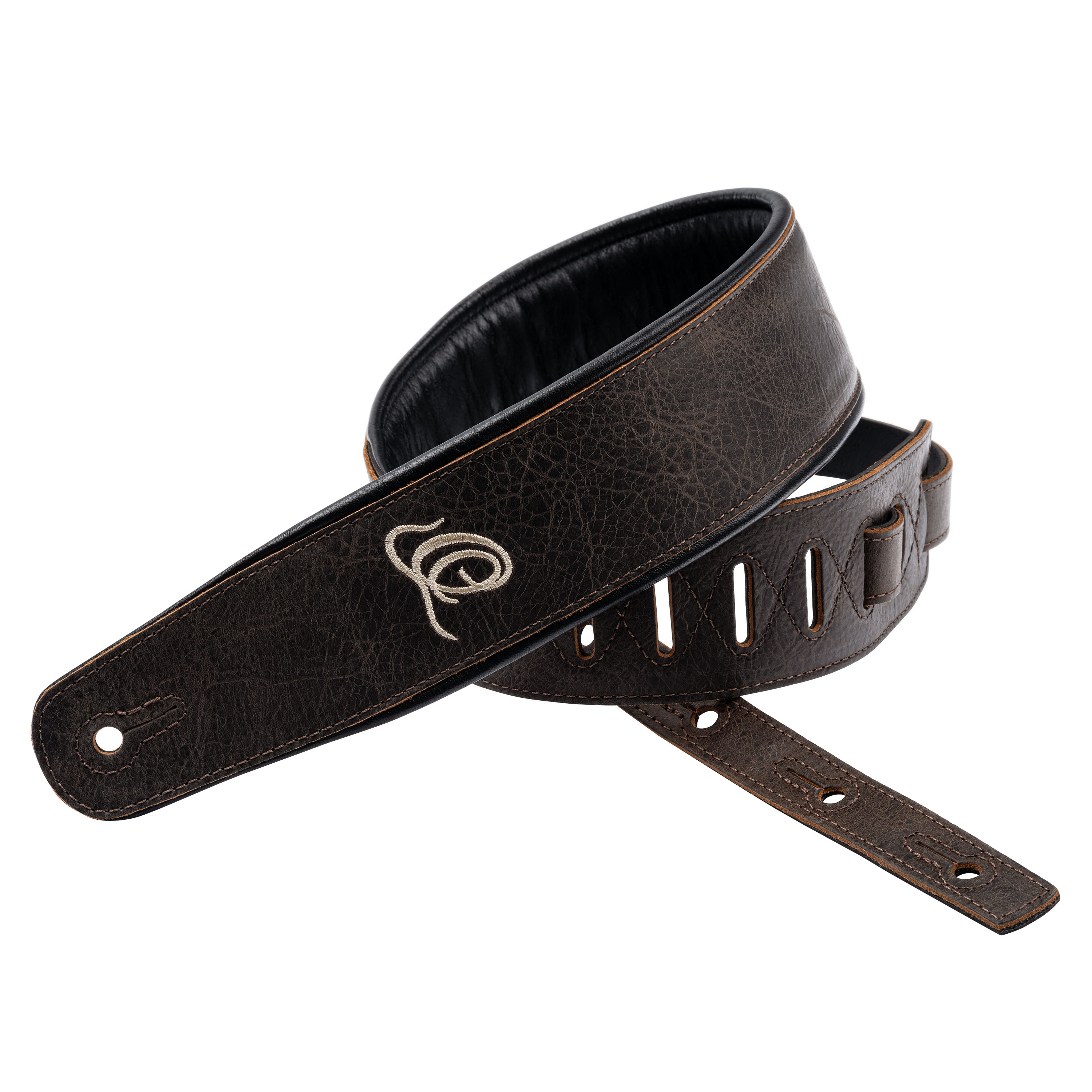 ORTEGA Echtleder Gurt - Vintage Bronze