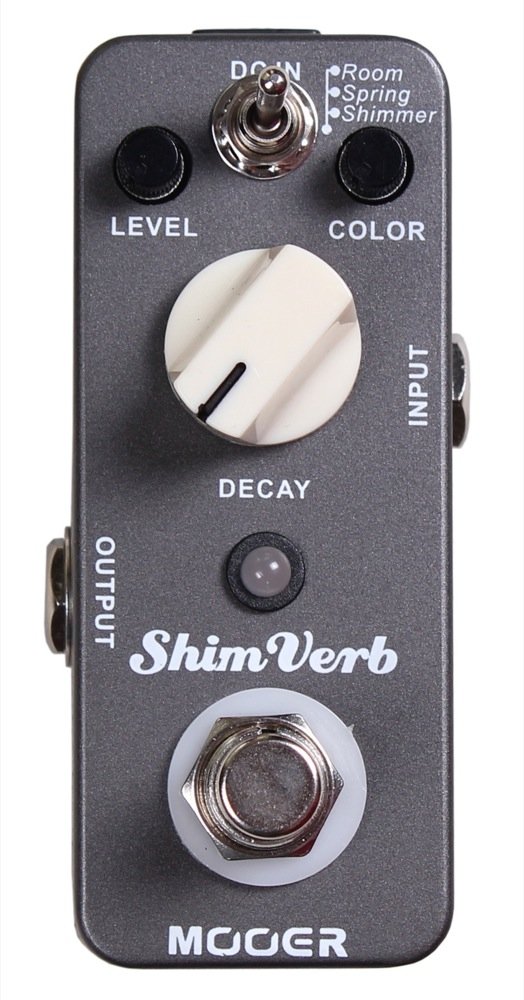mooer_mrv1 MOOER MRV 1 Shim Verb Digital Reverb Pedal