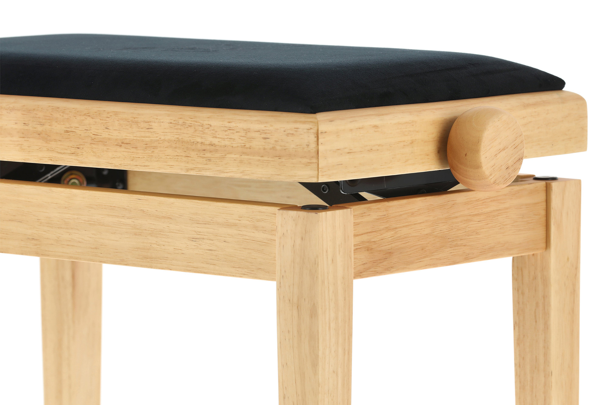 GEWA Pianobank Deluxe Eiche Matt – Sitz Schwarz
