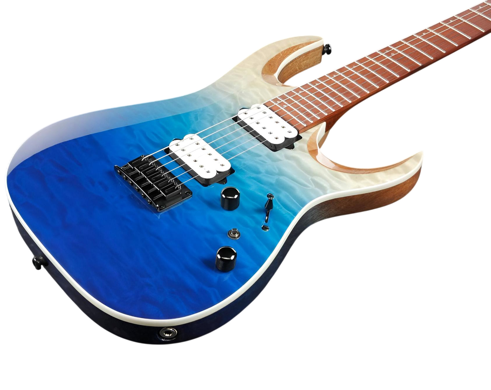 IBANEZ RGA42HPQM-BIG Blue Iceberg Gradation E-Gitarre