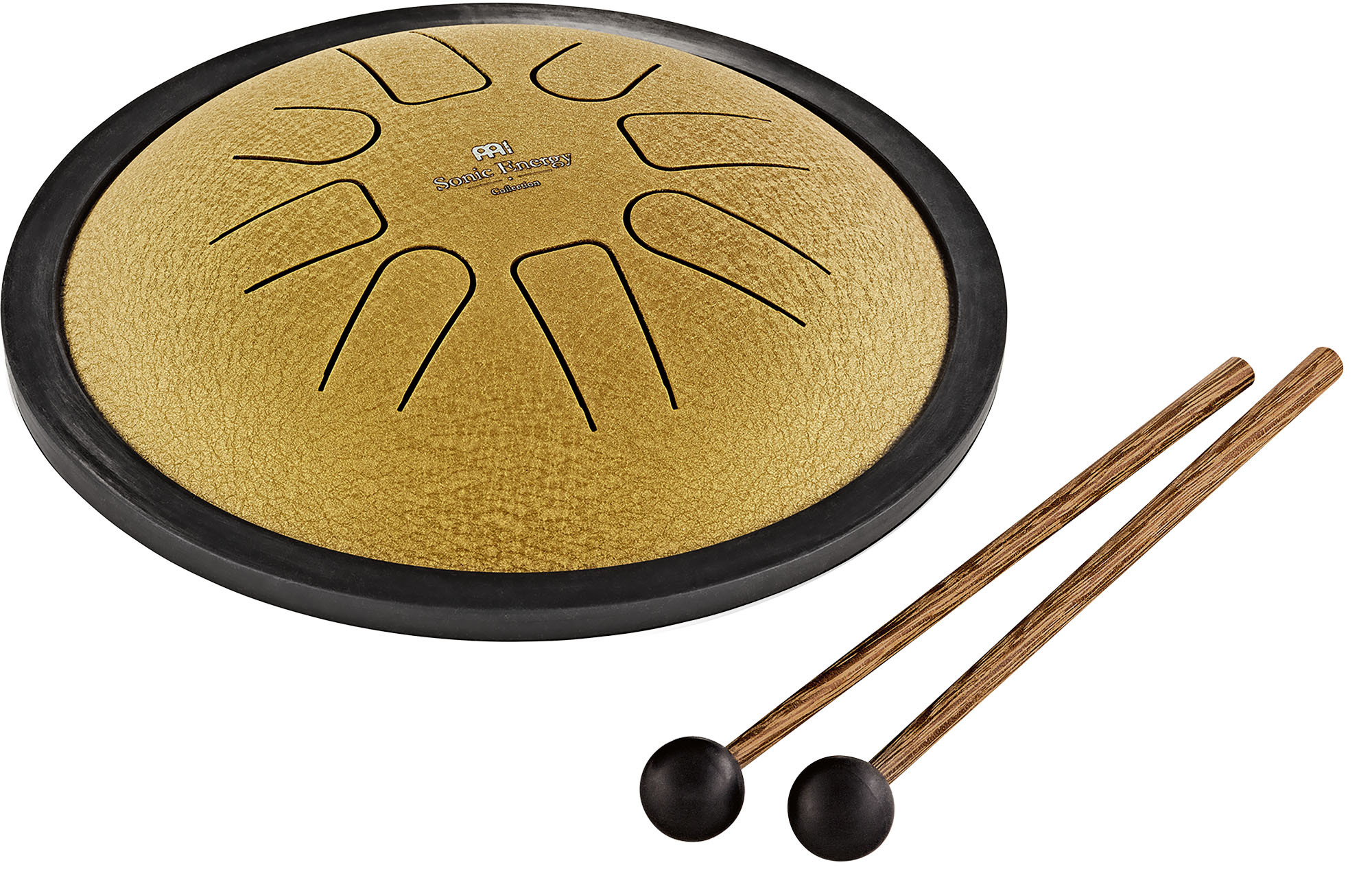 MEINL SSTD3G Sonic Energy Small Steel Tongue Drum 7" – C Moll, 440 Hz, Gold