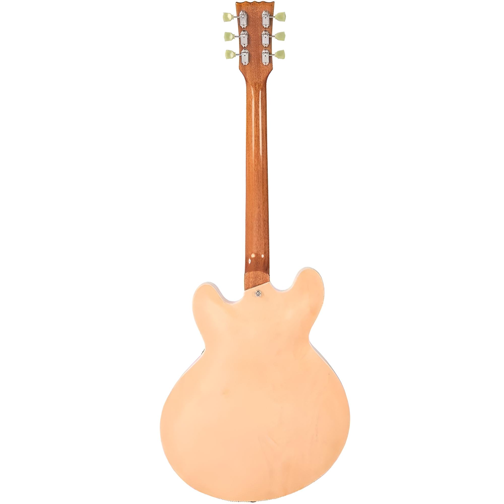 VINTAGE VSA500MP Natural Maple Semi Hollow Body E-Gitarre