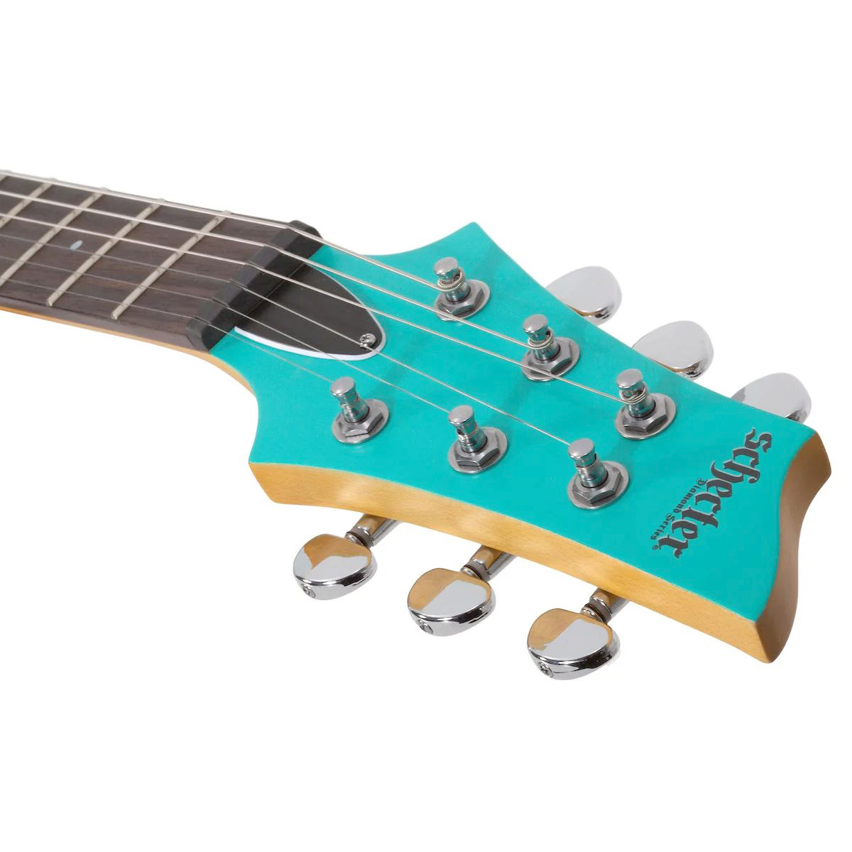 SCHECTER C-6 Deluxe Satin Aqua SC428
