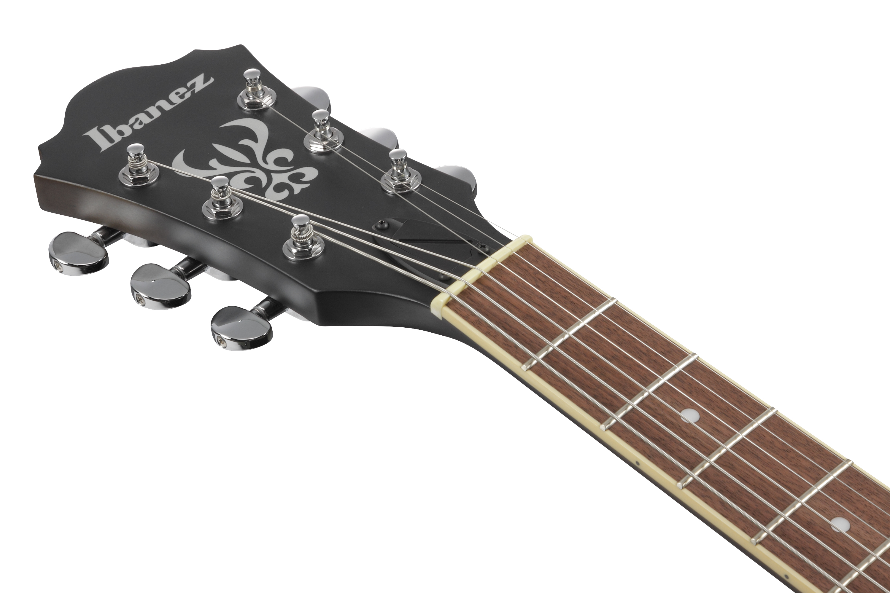 IBANEZ AS53 Artcore Hollowbody Gitarre 6-String - Transparent Black Flat