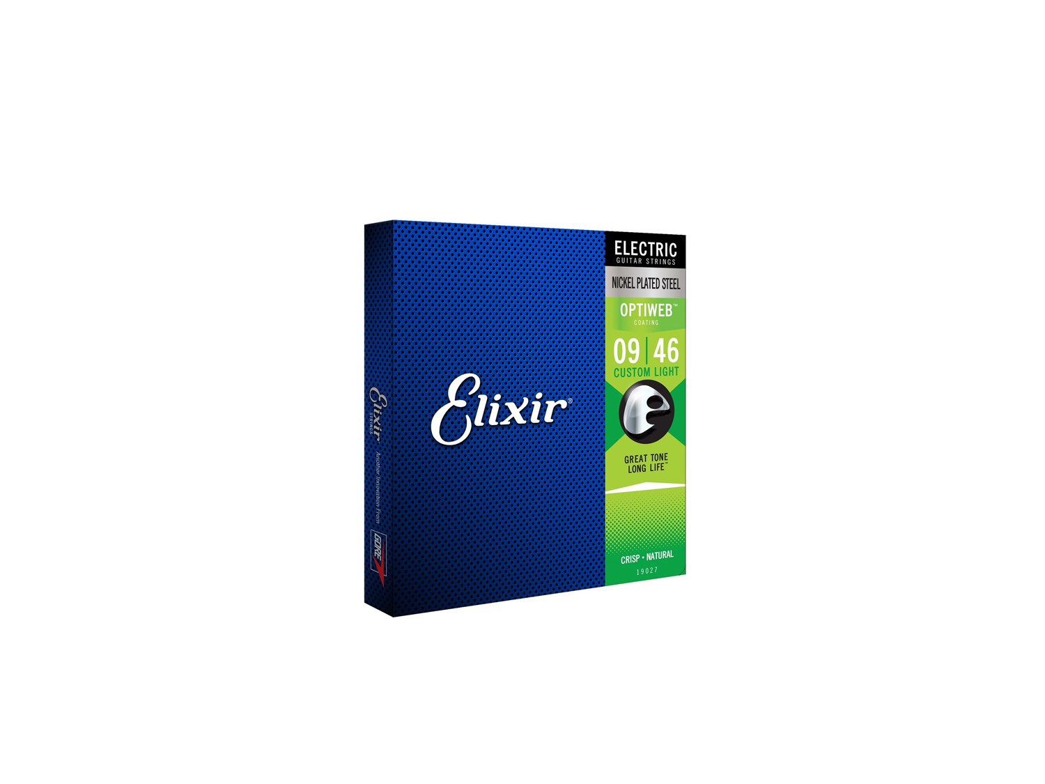 ELIXIR E-Gitarrensaiten Optiweb. Costum Light 009-046, E19027