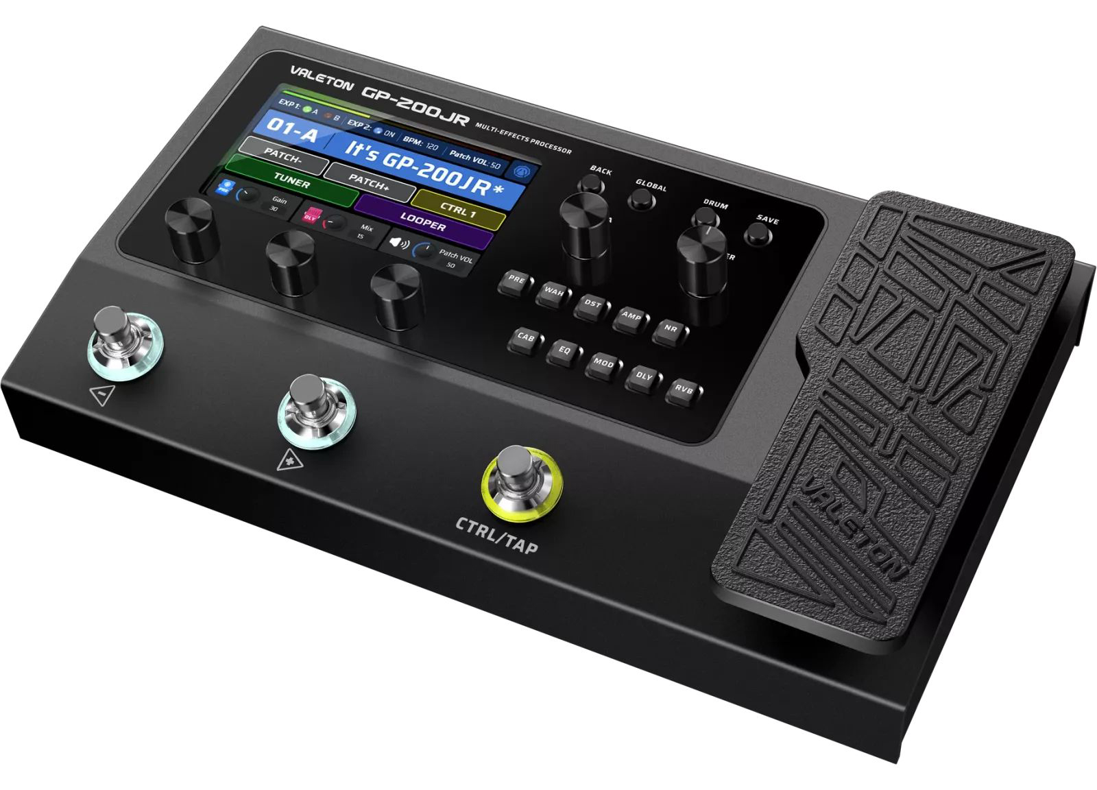 Valeton GP-200JR Multi-Effektgerät für E-Gitarre