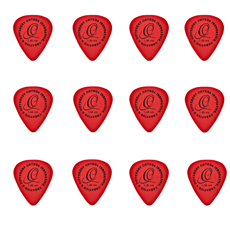 ORTEGA S-Tech Picks Sandy Feel 1,0mm 12er Pack