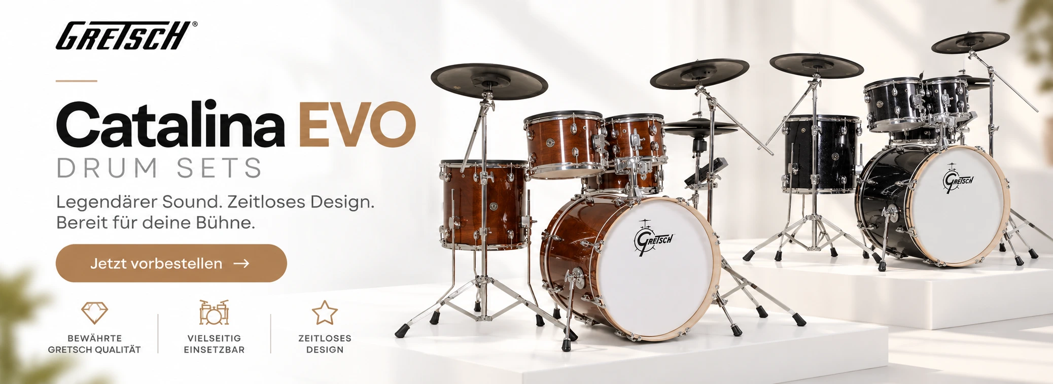Gretsch Catalina EVO Drumsets