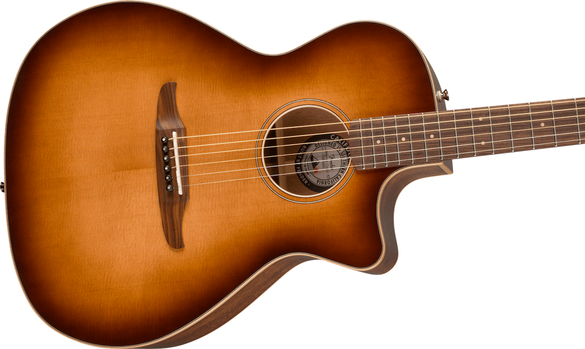 FENDER Newporter Classic, Aged Cognac Burst  inkl Tasche - Westerngitarre