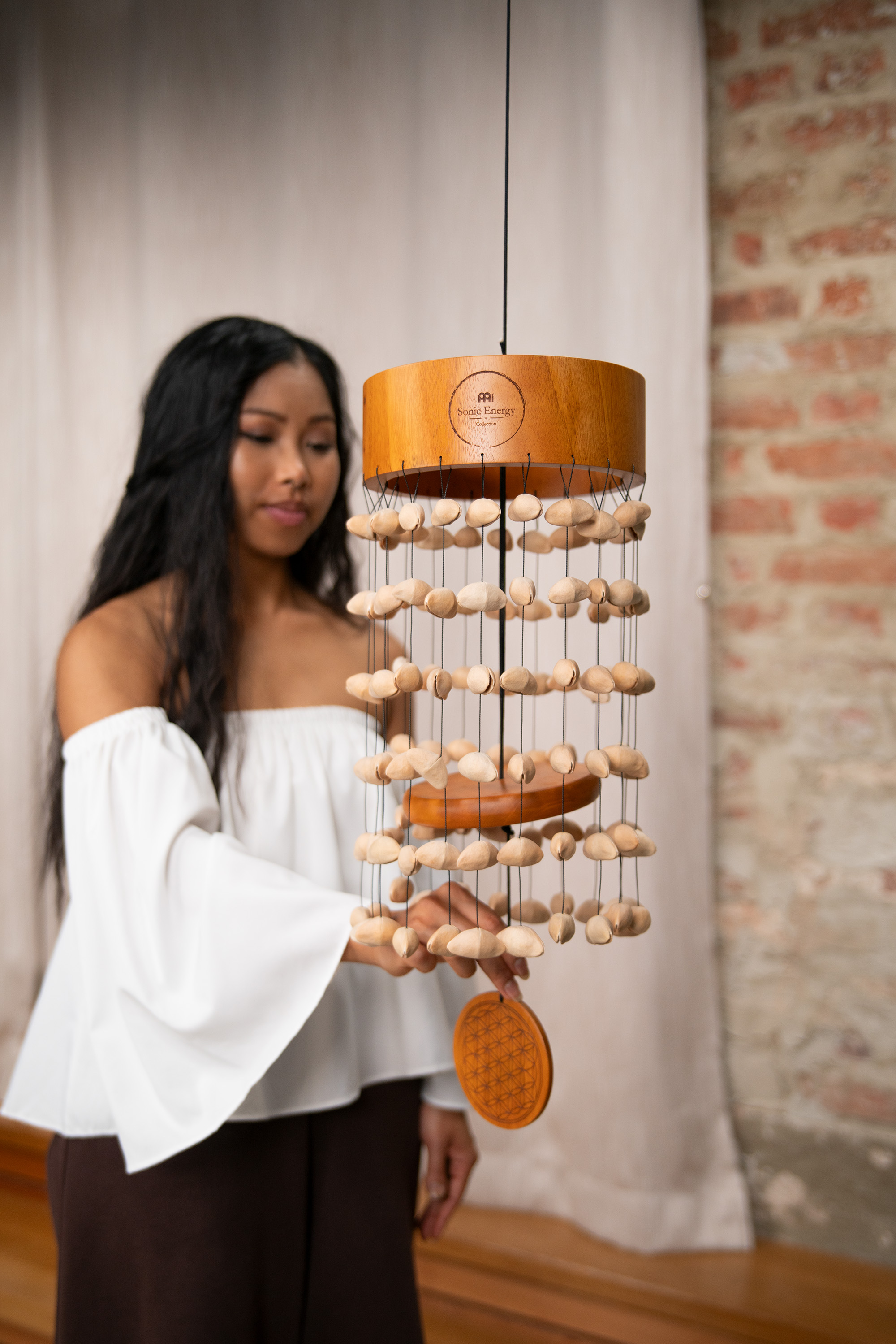 MEINL Sonic Energy Kenari Meditation Chimes - Flower of Life