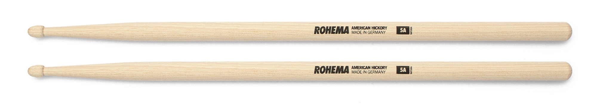ROHEMA Drumstick 5A Natural American Hickory 613230