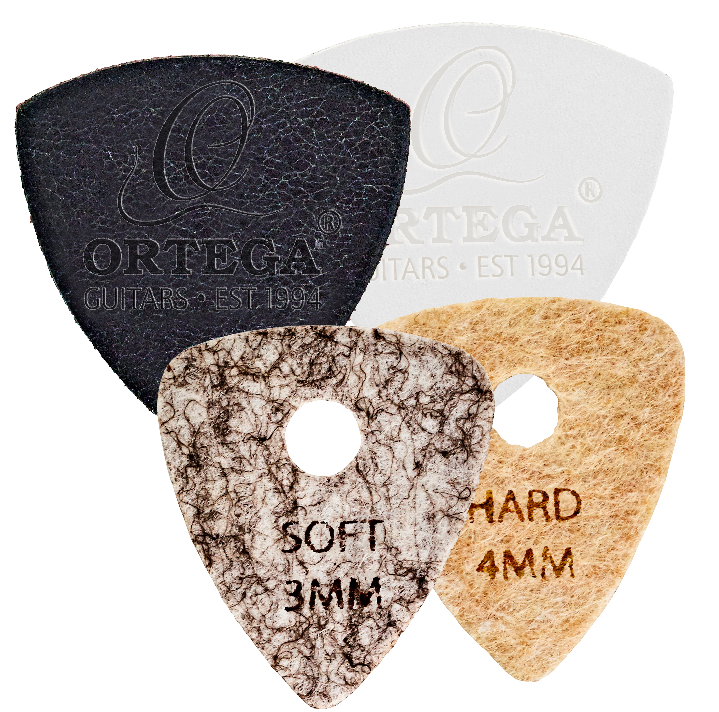ORTEGA Variety Picks Pack für Ukulele, Gitarre uvm.