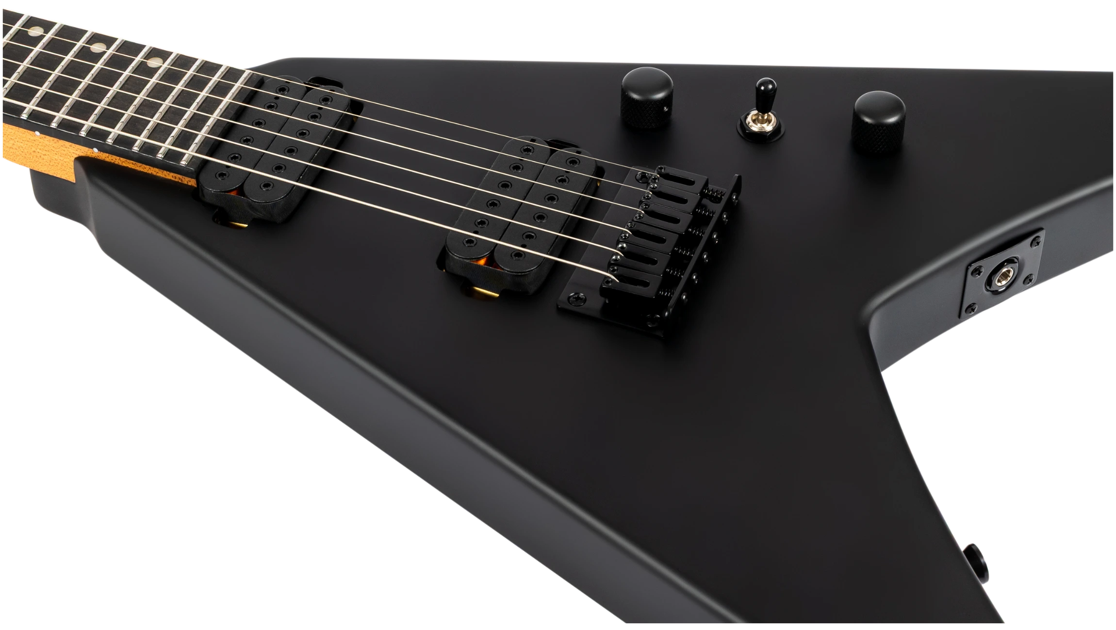 SPIRA Guitars V-400 MBK E-Gitarre