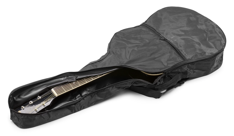 MAX SoloJam Westerngitarren Set inkl Tasche, Stimmgerät uvm. Schwarz