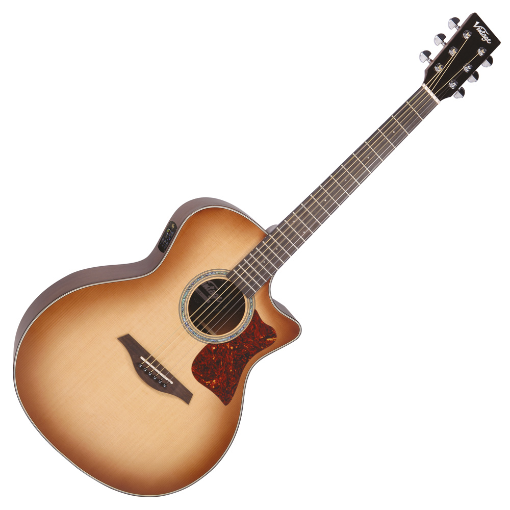 Vintage VGA990SB Westerngitarre Sunburst