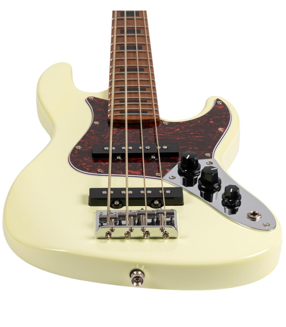 Jet Guitars JB-300 Travel Bass OW Olympic White