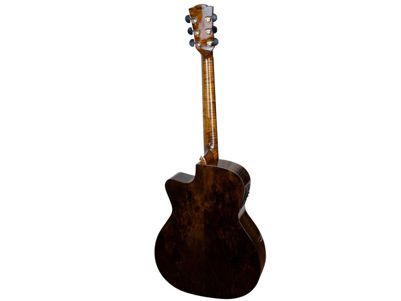 MERIDA Westerngitarre, Modell Black Hole, GA cutaway