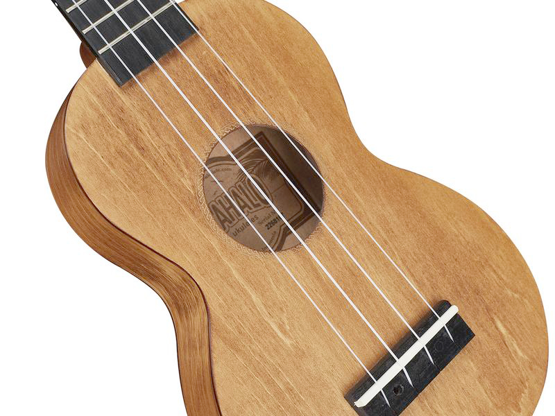 MAHALO MS1-TBR Sopranukulele Slim Line Transparent Brown mit Tasche