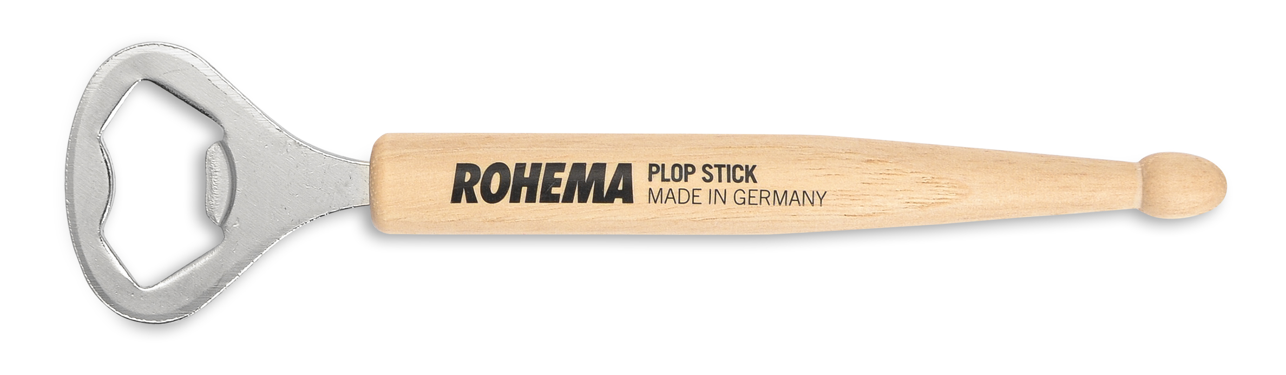 ROHEMA Plop Stick - mit Magnet - Flaschenöffner Drumstick