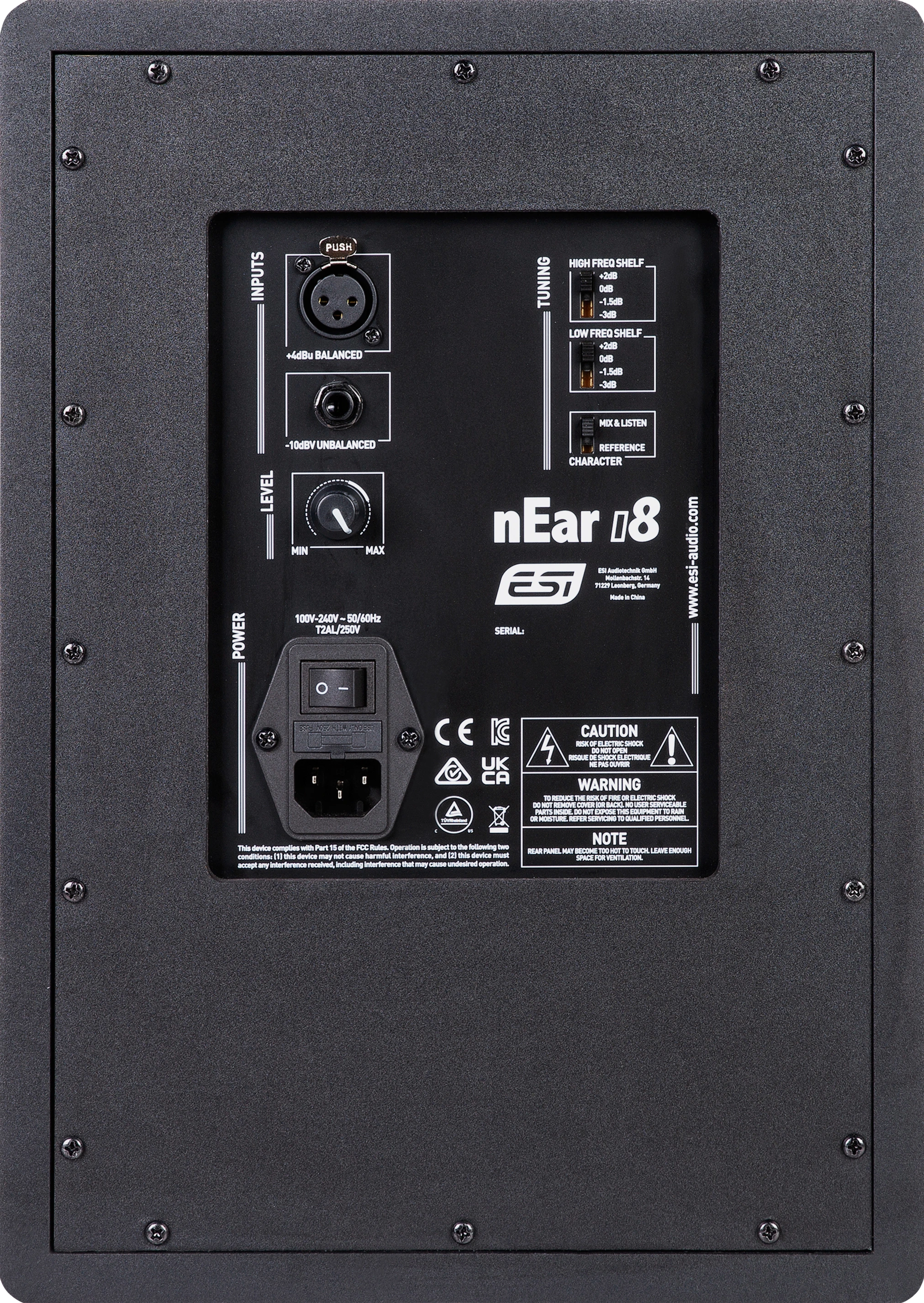 ESI nEar i8 Studiomonitor - Aktiv Monitor