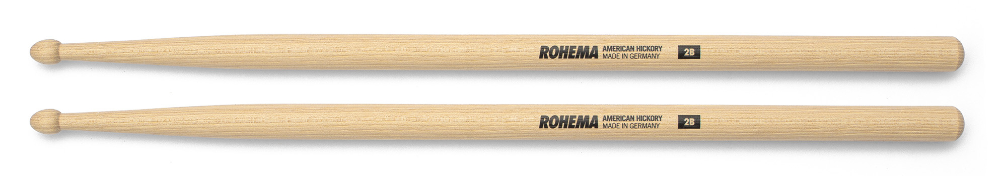ROHEMA Drumstick 2B Natural American Hickory 613220