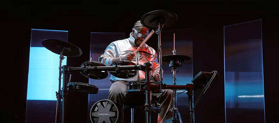 MEDELI MZ538 E-Drum Set - elektronisches Schlagzeug