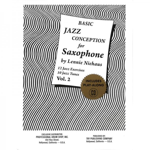 NOTEN Basic Jazz Conception 2 Niehaus Lennie ADV 7002