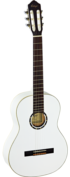 ORTEGA R121WH Family Series 4/4 Konzertgitarre weiß inkl. Tasche