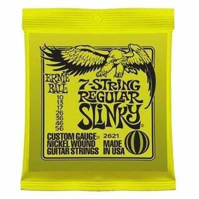 ERNIE BALL Regular Slinky E-Gitarrensaiten 7-String EB2621