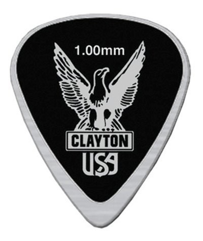 CLAYTON ZZ-Zinc Plektrum 1 mm 526645
