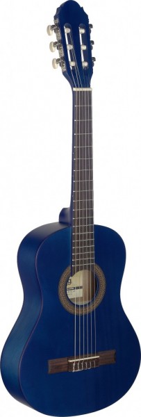 Stagg C410 M 1/2 Klassikgitarre / Kindergitarre Blau