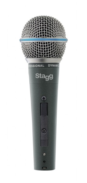 STAGG SDM60 Professionelles dynamisches Mikrofon Nierencharakteristik mit DC164 Kapsel