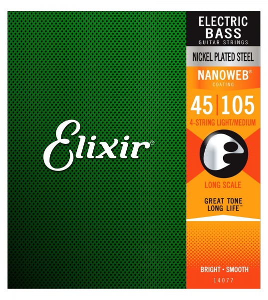 ELIXIR E-Basssaiten E14077 Light 045-105