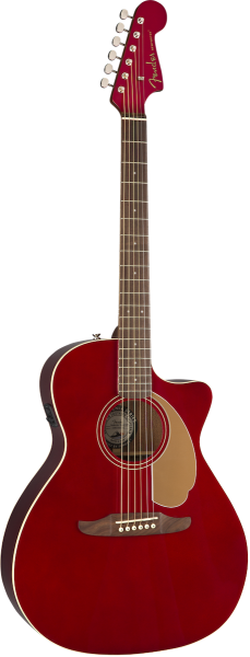 FENDER Newporter Player CAR Candy Apple Red - Westerngitarre