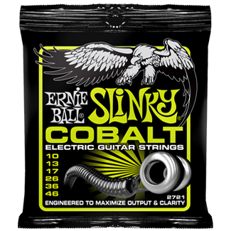 ERNIE BALL Cobalt Regular Slinky E-Gitarrensaiten 10-46