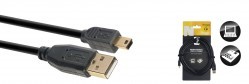 STAGG 3m USB Kabel/A-mini B 2.0 NCC3UAUNB
