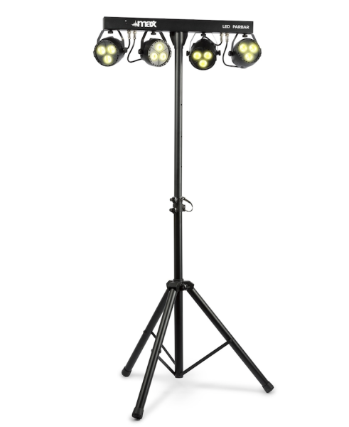MAX PARTYBAR4 LED Party Lichtbar 4 Way 3x 4-IN-1 RGBW