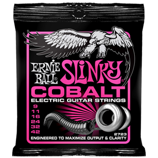 ERNIE BALL Cobalt Super Slinky E-Gitarrensaiten 09-42