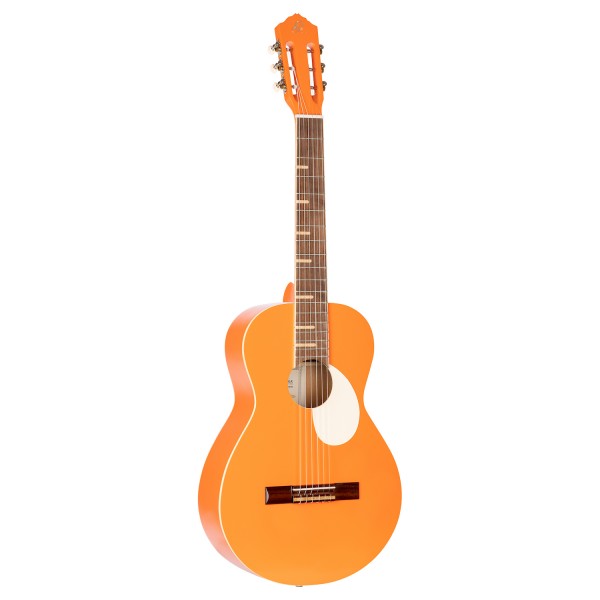 ORTEGA RGA-ORG Gaucho Series Akustikgitarre 6 String Ortega Orange + Koffer
