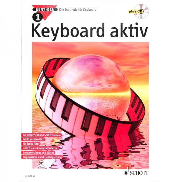 NOTEN Keyboard Aktiv Band 1 Benthien Axel ED 8671-50