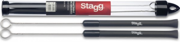 STAGG SBRU20-RM Nylon Brushes Extra Dynamic